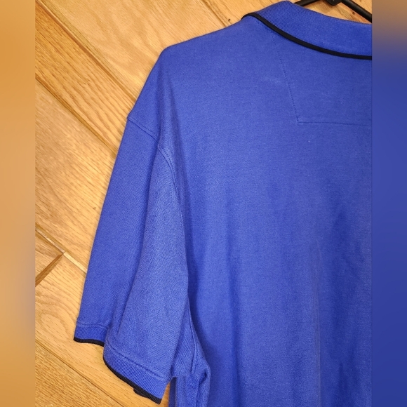 Calvin Klein Slim Fit XXL blue polo - Picture 8 of 12